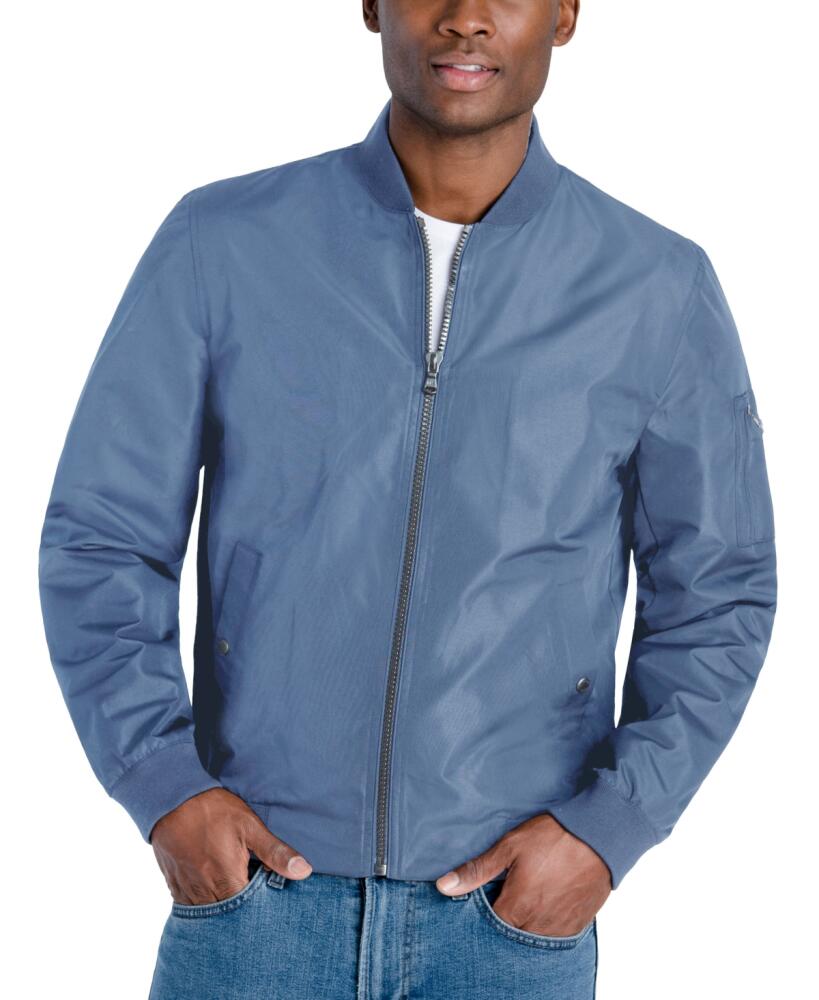 Michael Kors Men's Bomber Jacket, Created for Macy's - Blueberry Cover