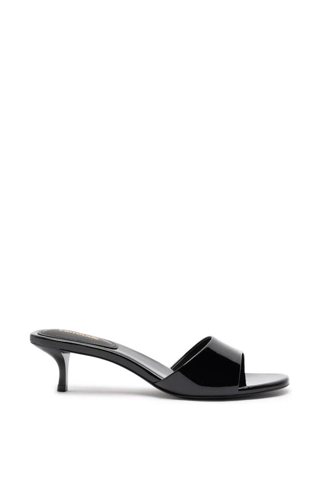 Larroudé Greta Mule in Black Cover