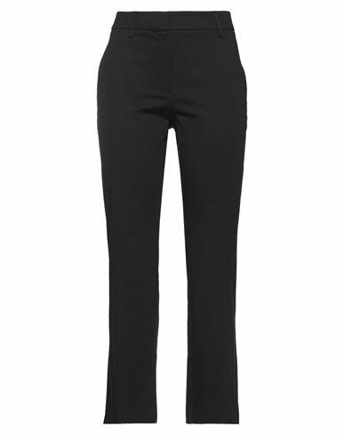 True Royal Woman Pants Black Cotton, Elastane Cover