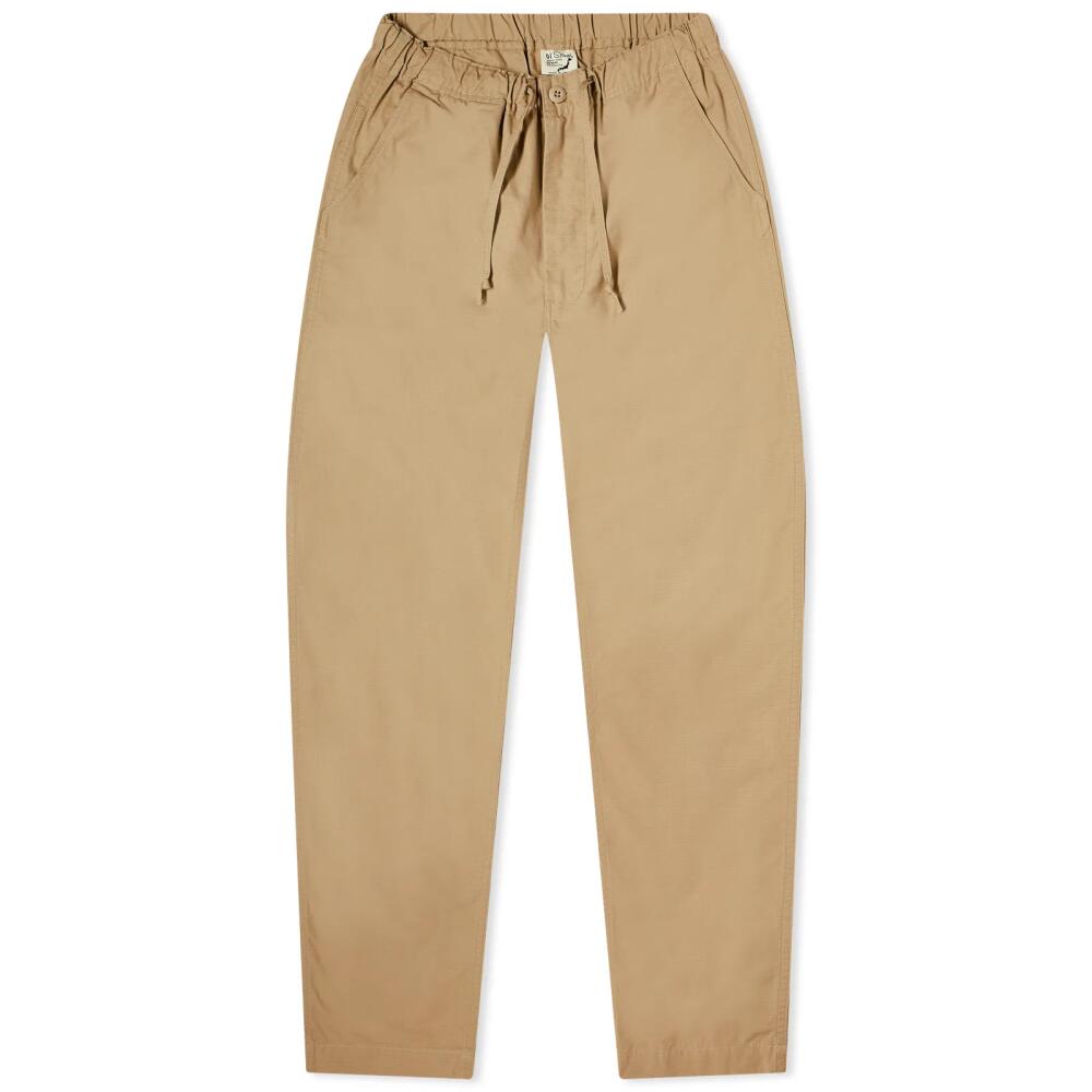 orSlow Men's New Yorker Pant in Beige Cover