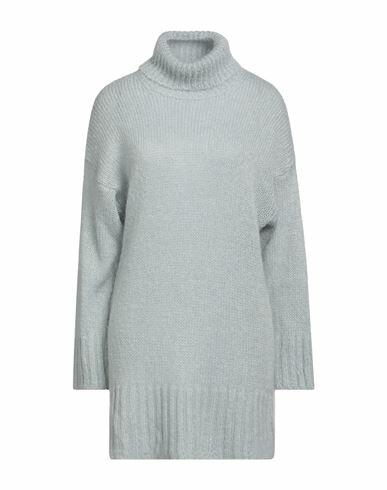 Kaos Woman Turtleneck Sky blue Acrylic, Polyamide, Mohair wool Cover