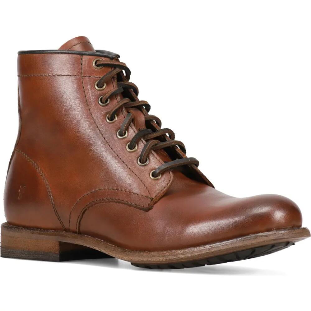 Frye Tyler Flex Lace-Up Boot in Cognac Cover