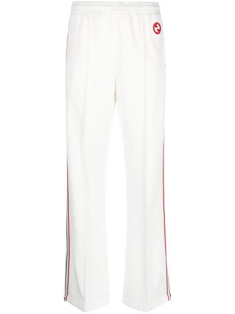 Gucci Web-striped track pants - White Cover