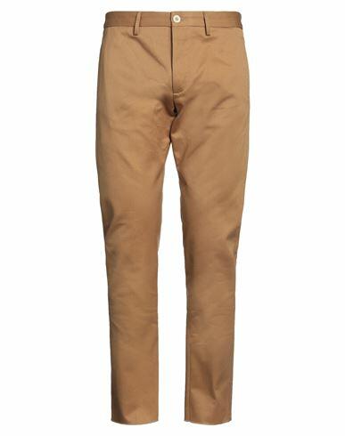 (+) People Man Pants Camel Cotton Cover