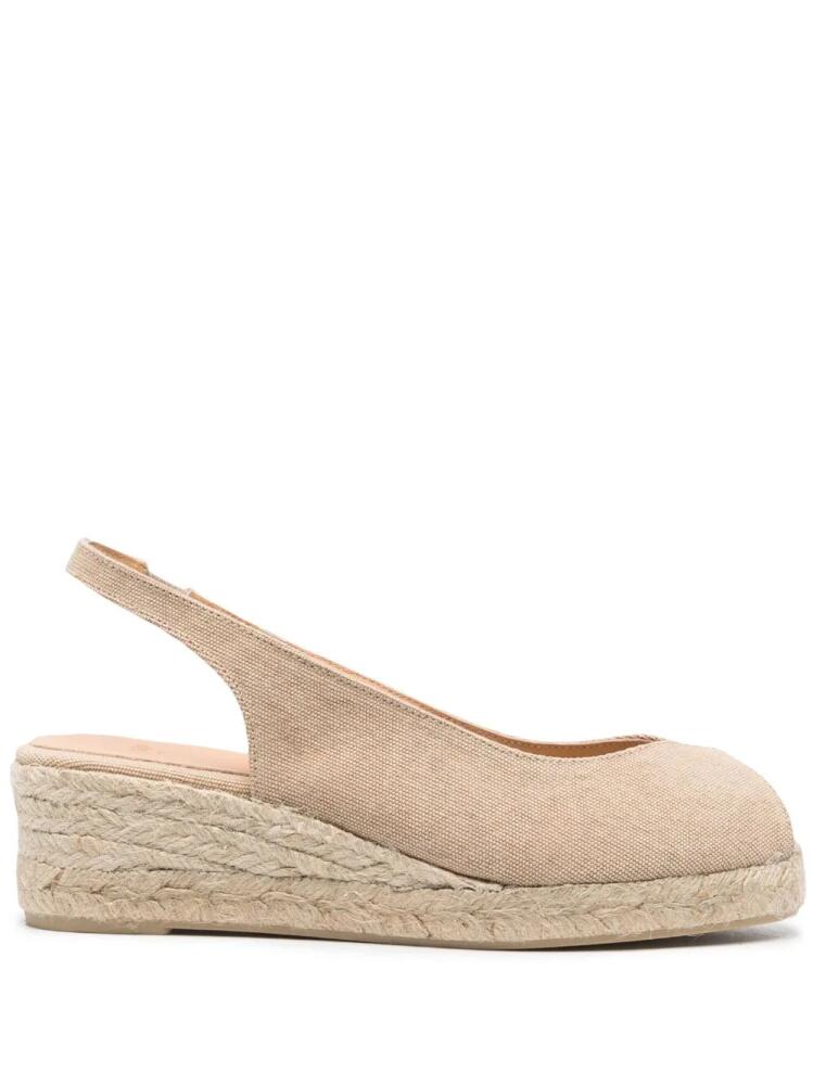 Castañer peep-toe wedge espadrilles - Neutrals Cover