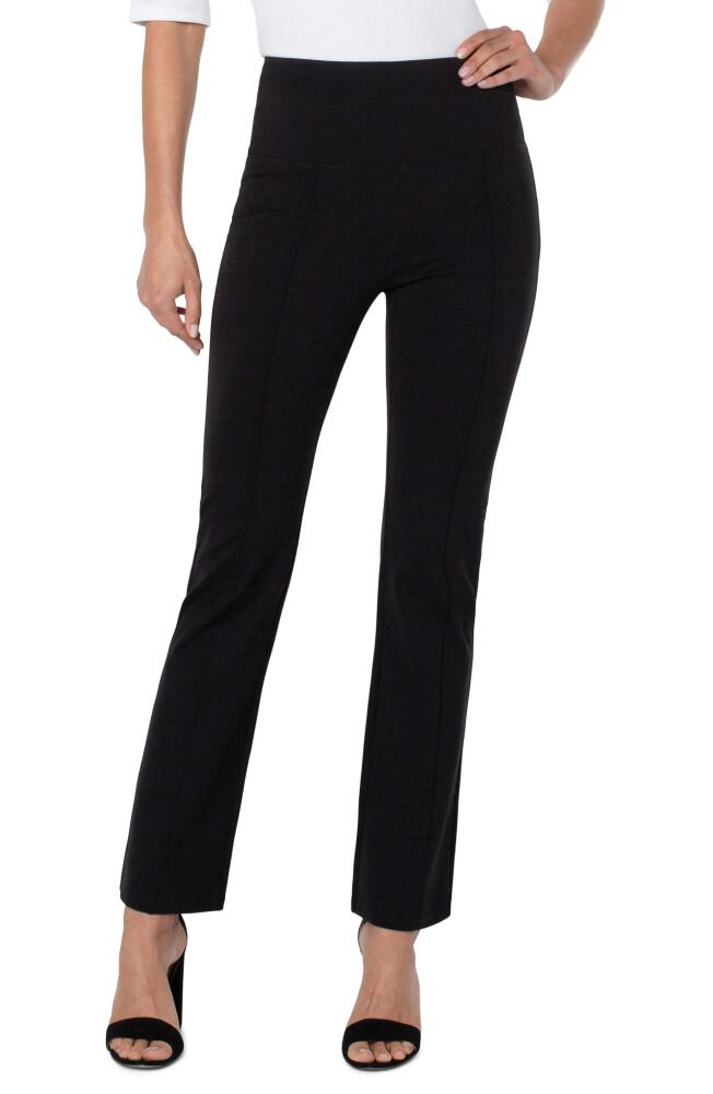 Liverpool Los Angeles Pearl High Waist Flare Leggings in Black Cover