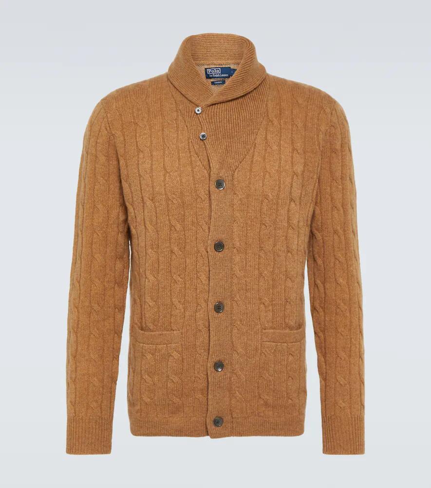 Polo Ralph Lauren Cable-knit cashmere cardigan Cover