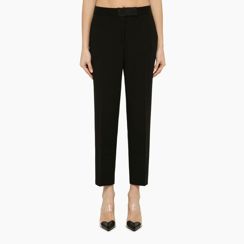 IVY OAK Pippa slim black trousers Cover