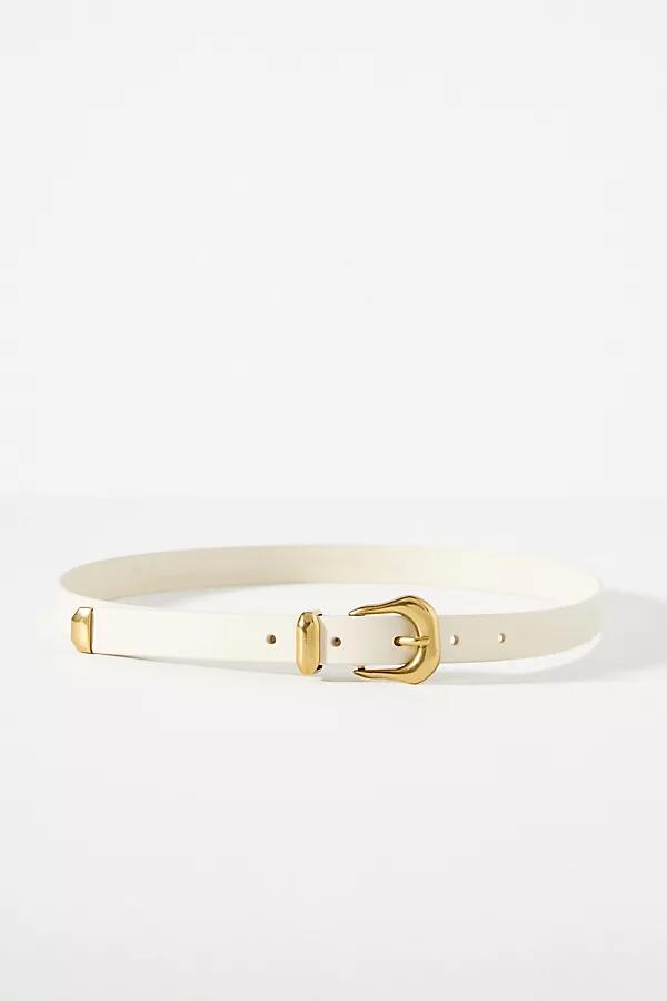 By Anthropologie Leather Western Belt Cover