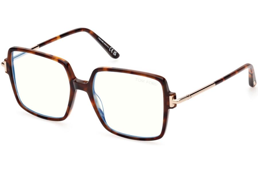 Tom Ford Blue Light Block Square Ladies Eyeglasses Cover