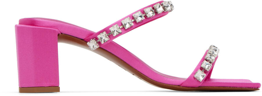 BY FAR Pink Tanya Heeled Sandals Cover