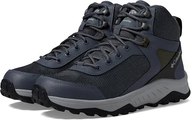 Columbia Trailstorm Ascend Mid Waterproof (Graphite/Nori) Men's Shoes Cover