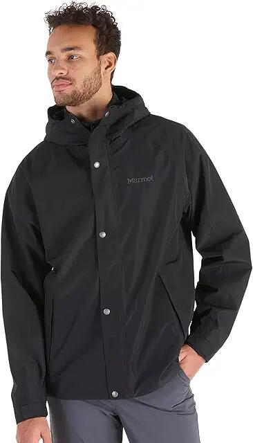 Marmot Cascade Rain Jacket (Black) Men's Jacket Cover