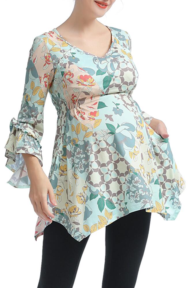 Kimi and Kai Sue Maternity/Nursing Tunic in Multicolored Cover