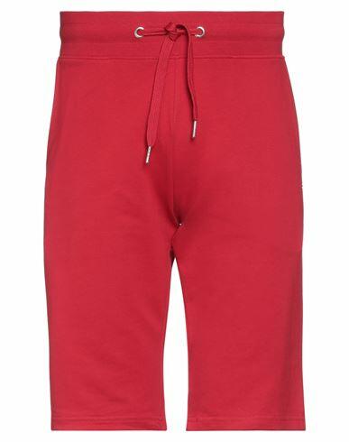 Markup Man Shorts & Bermuda Shorts Red Cotton Cover