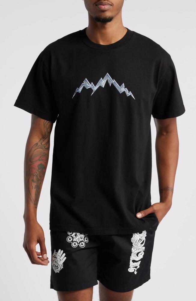 Afield Out Alp Graphic T-Shirt in Black Cover