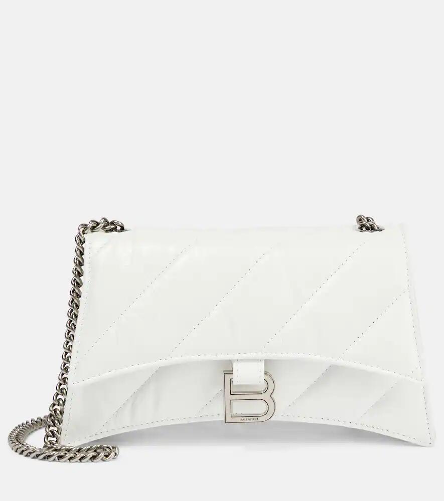 Balenciaga Crush Mini quilted leather wallet on chain Cover