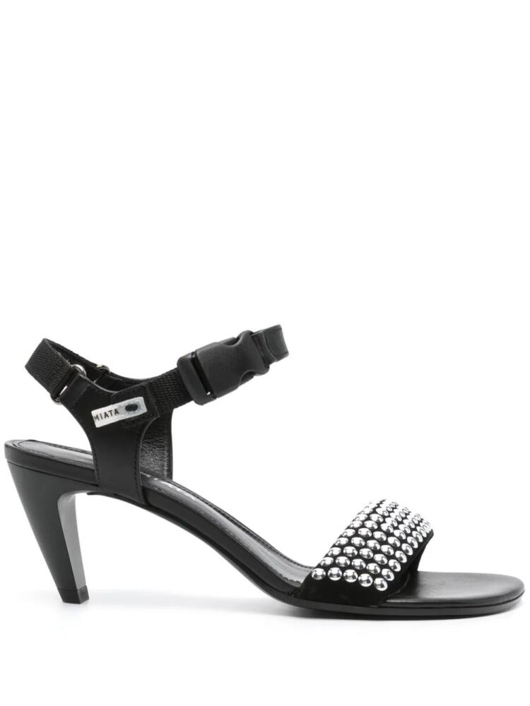 Premiata stud-embellished 65mm sandals - Black Cover