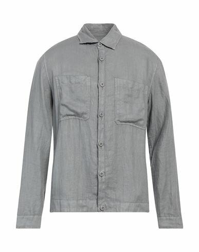 Crossley Man Shirt Grey Linen Cover