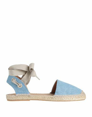 Mychalom Woman Espadrilles Blue Textile fibers Cover