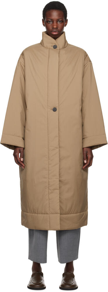 Studio Nicholson Beige Pallan Coat Cover