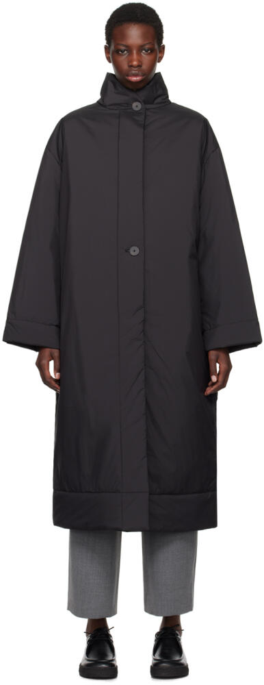 Studio Nicholson Black Pallan Coat Cover