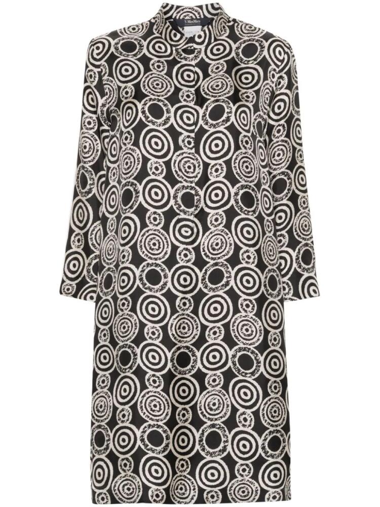 'S Max Mara Terry silk dress - Black Cover