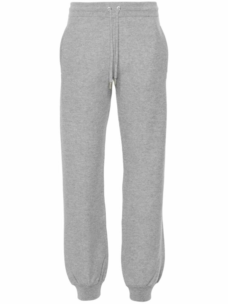 Versace drawstring knitted track pants - Grey Cover