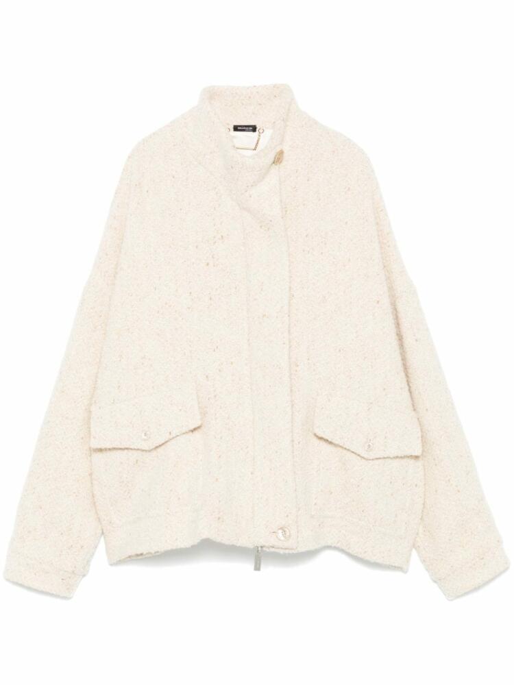 Kiton felted jacket - Neutrals Cover