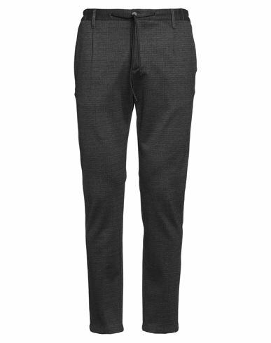 Daniele Alessandrini Homme Man Pants Steel grey Viscose, Polyamide, Elastane Cover