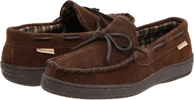 L.B. Evans HideAways by L.B. Evan Marion (Chocolate Suede) Men's Slippers Cover