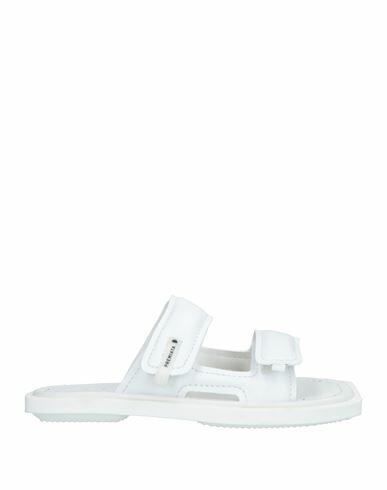 Premiata Woman Sandals White Leather Cover