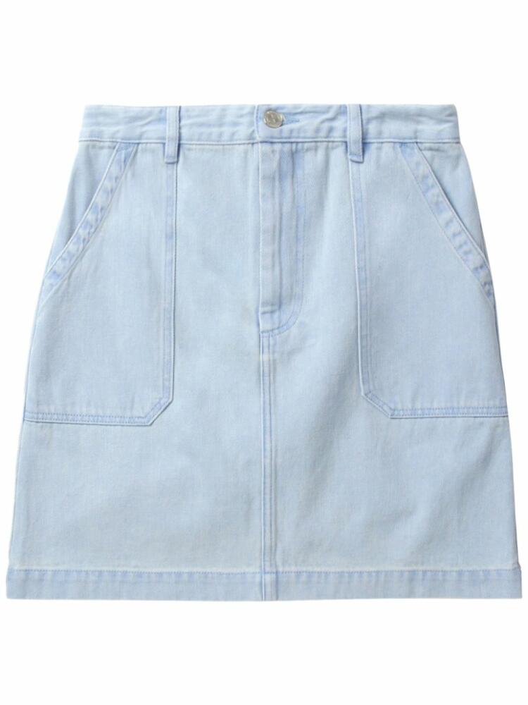 A.P.C. denim mini skirt - Blue Cover