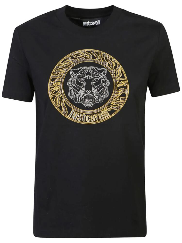 Just Cavalli logo T-shirt - Black Cover