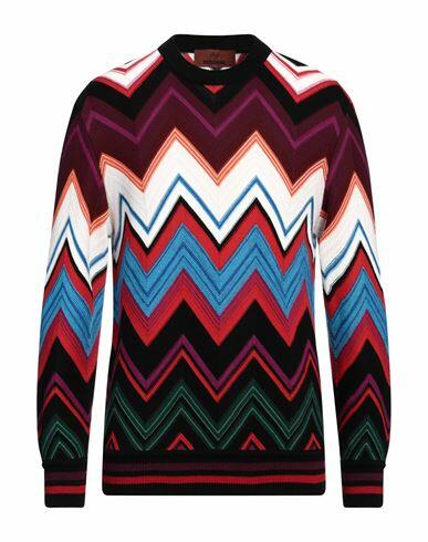 Missoni Man Sweater Burgundy Wool, Cotton Cover