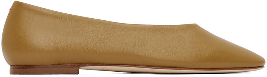 Aeyde Tan Kirsten Ballerina Flats Cover