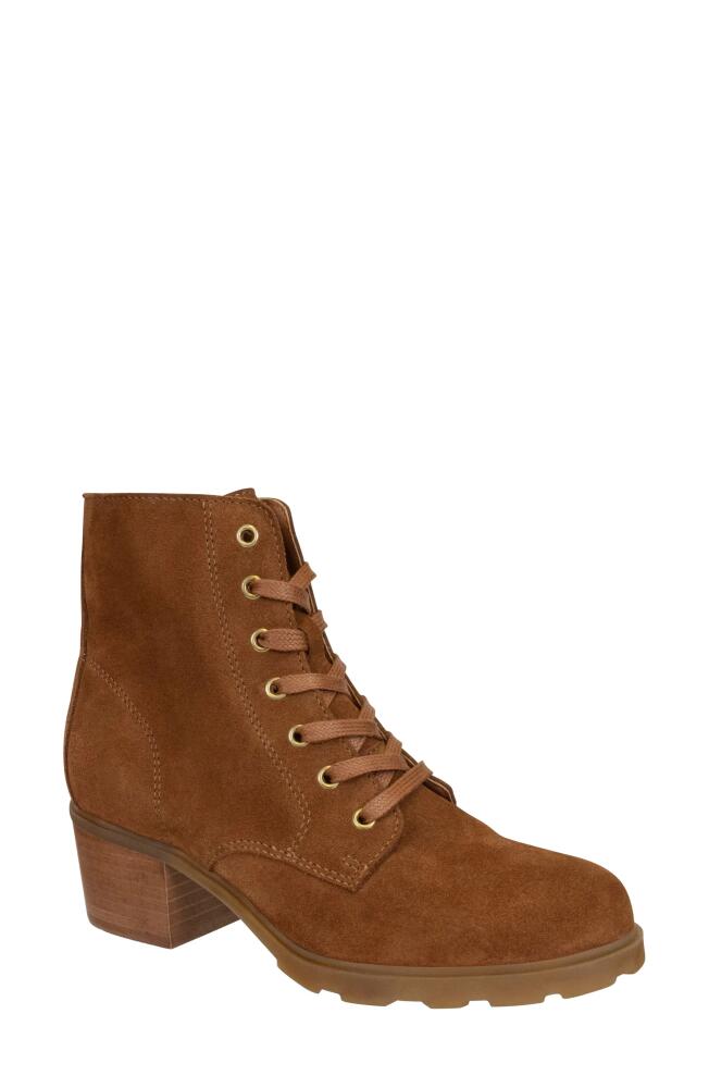 OTBT Arc Water Resistant Lace-Up Bootie in Camel Cover