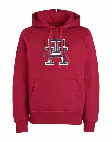 Tommy Hilfiger Man Sweatshirt Garnet Cotton Cover