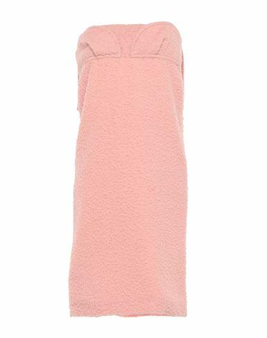 Marni Woman Midi dress Pink Alpaca wool, Silk Cover