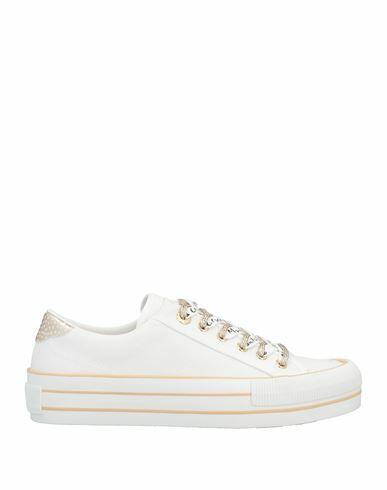 Manila Grace Woman Sneakers White Textile fibers Cover