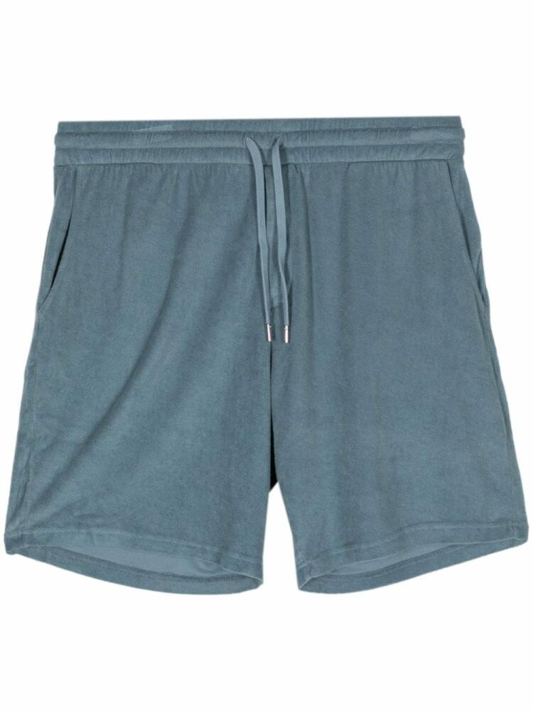 Frescobol Carioca terry drawstring shorts - Blue Cover