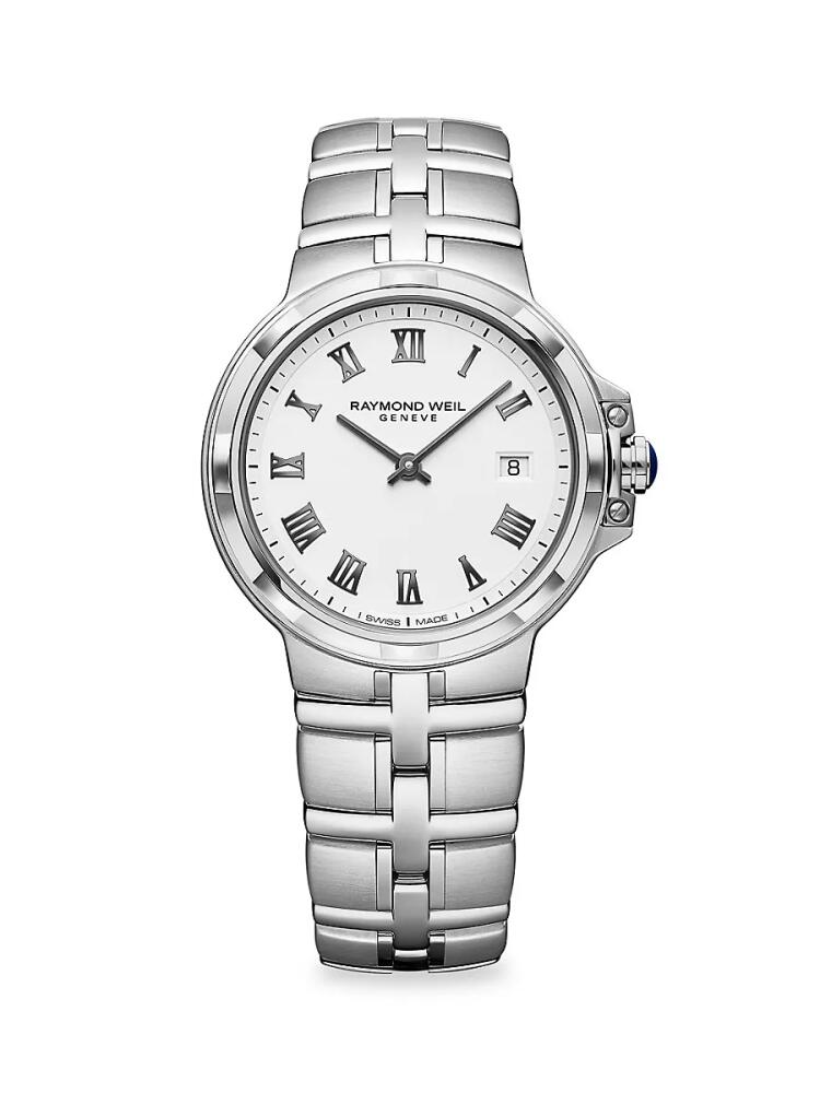 Raymond Weil Women's Parsifal 30MM Stainless Steel Bracelet Watch Cover