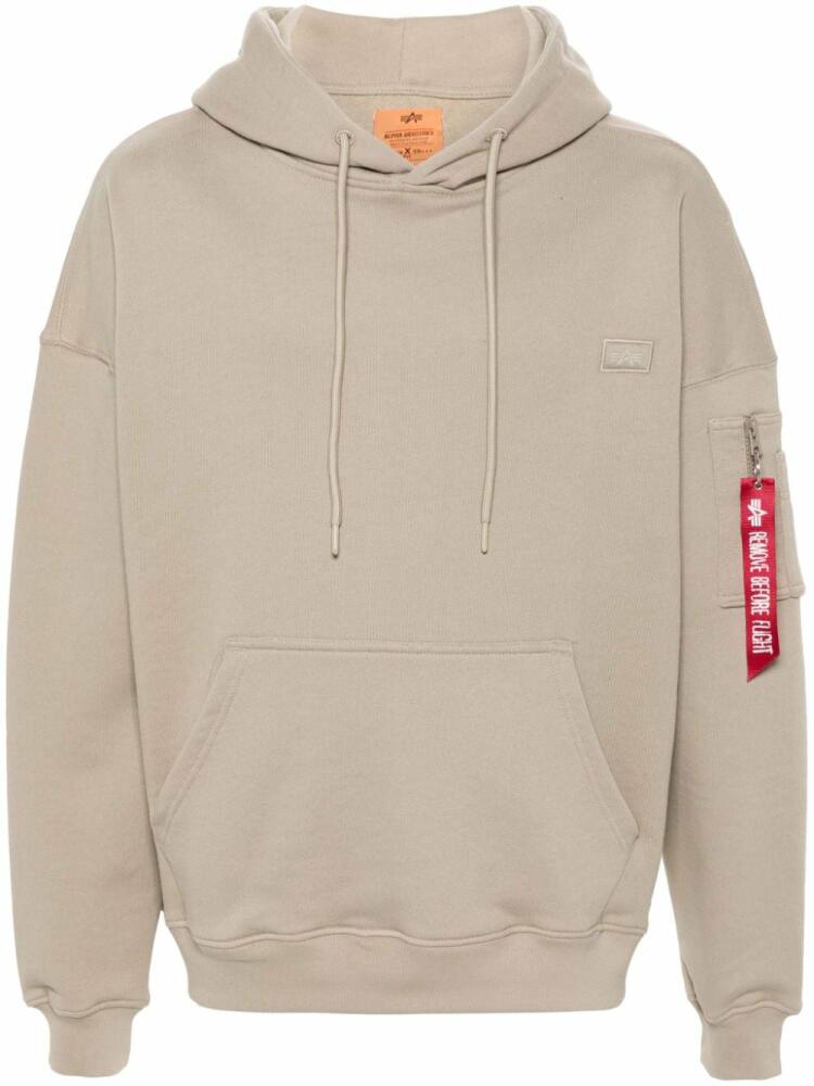 Alpha Industries Essentials cotton hoodie - Neutrals Cover