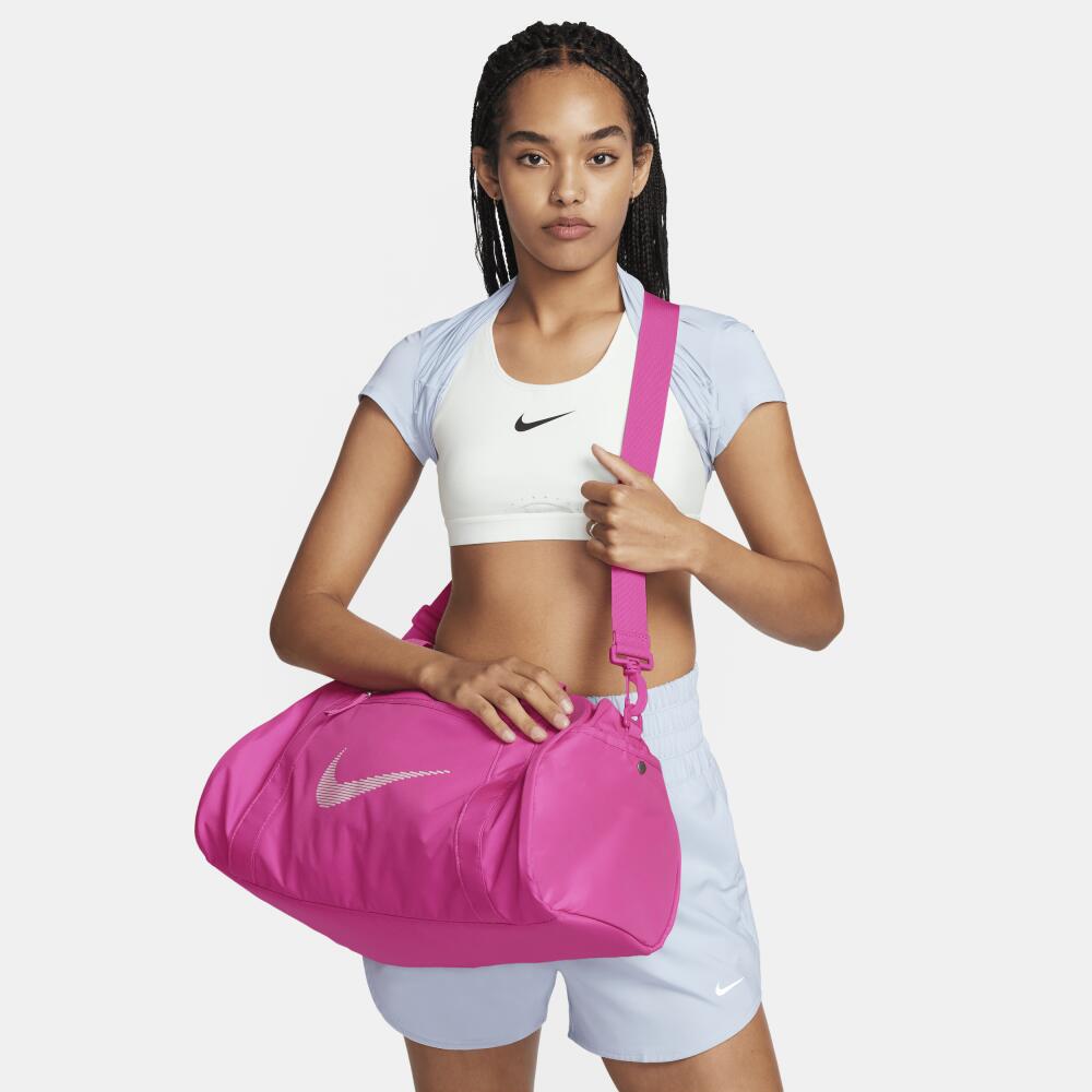 Nike Women's Gym Club Duffel Bag (24L) in Pink Cover