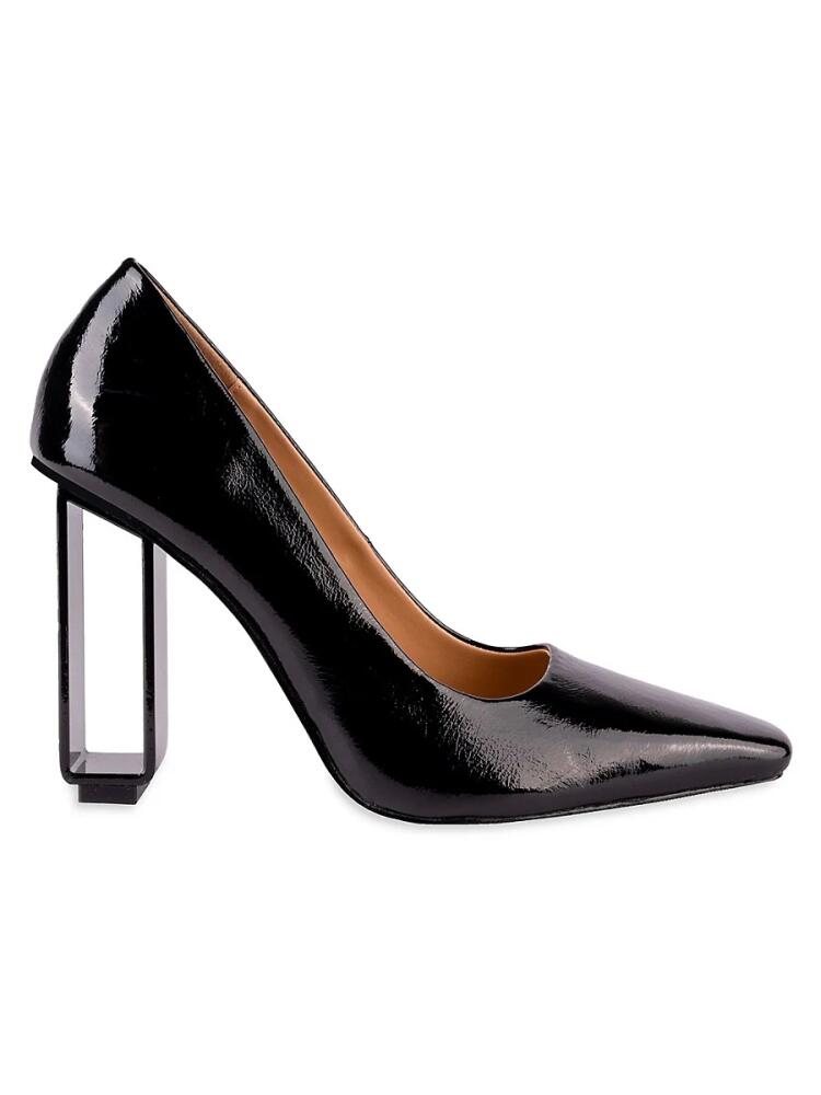 Ninety Union Women's Pandora Sculpture Heel Pumps - Black Cover