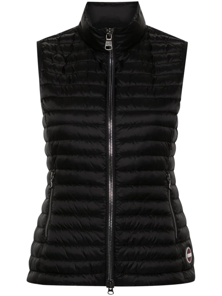 Colmar logo-appliqué gilet - Black Cover