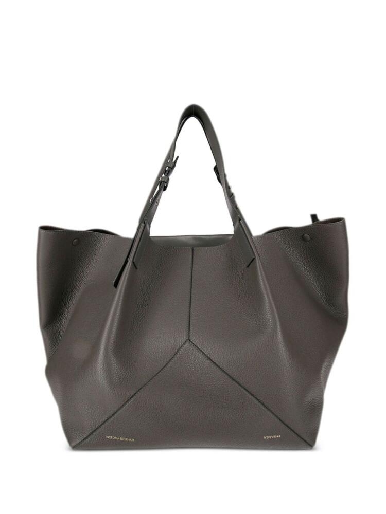 Victoria Beckham W11 nappa leather tote bag - Grey Cover