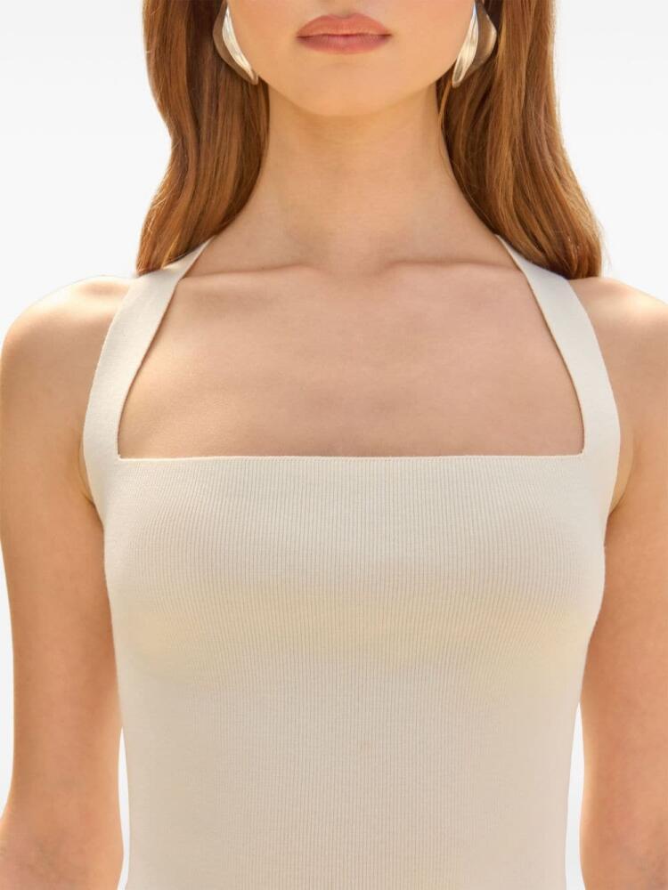 Cult Gaia Crawford knitted top - White Cover