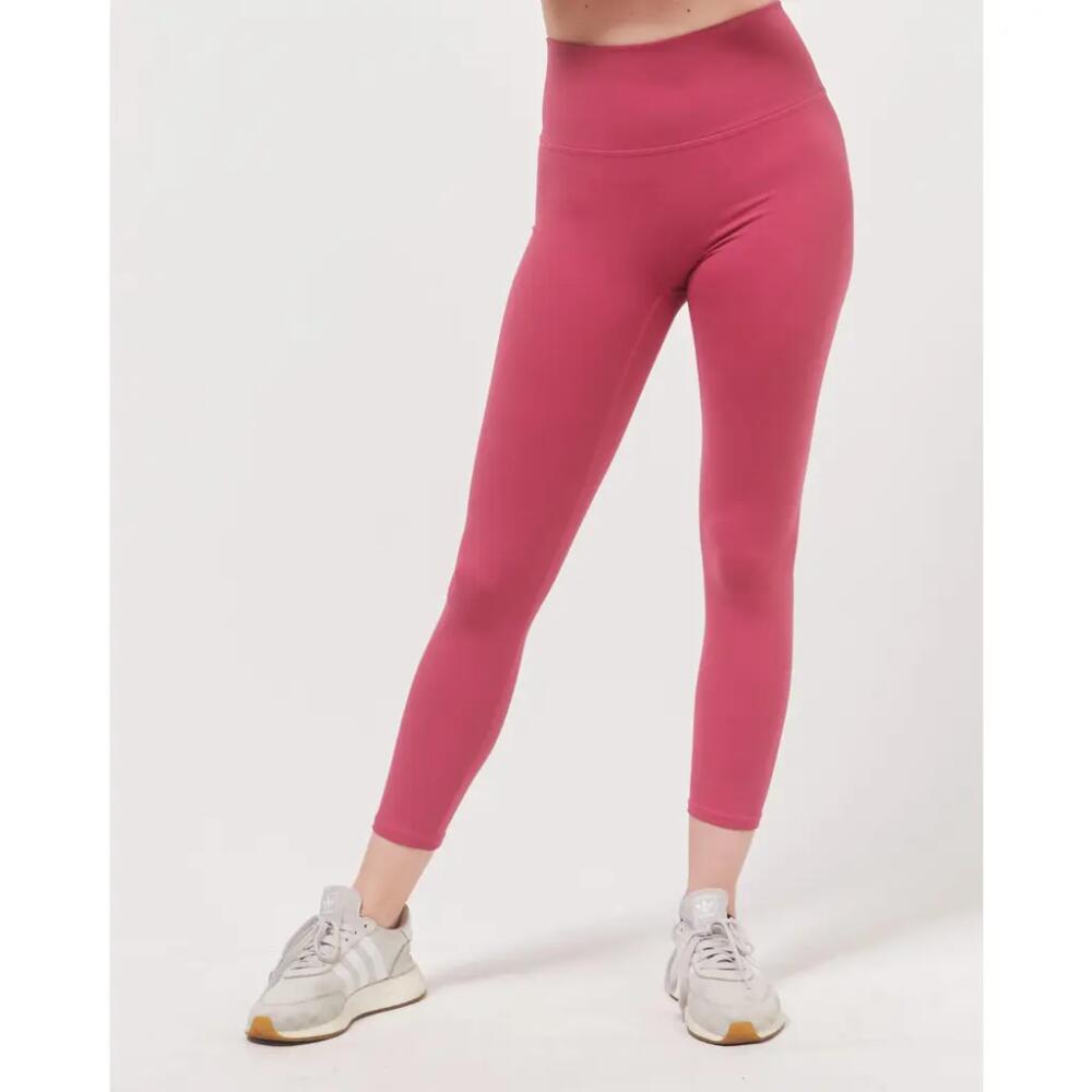 Rebody Active Hybrid Legging High Waist Crop Leggings 23" in Fuschia Cover