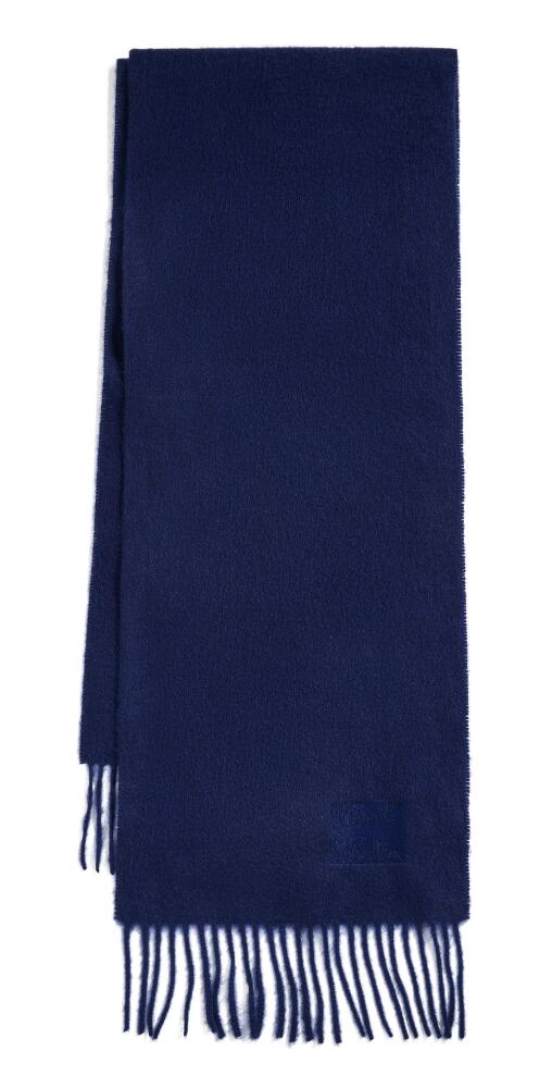 Paul Smith Cashmere Logo Scarf Navy Cover